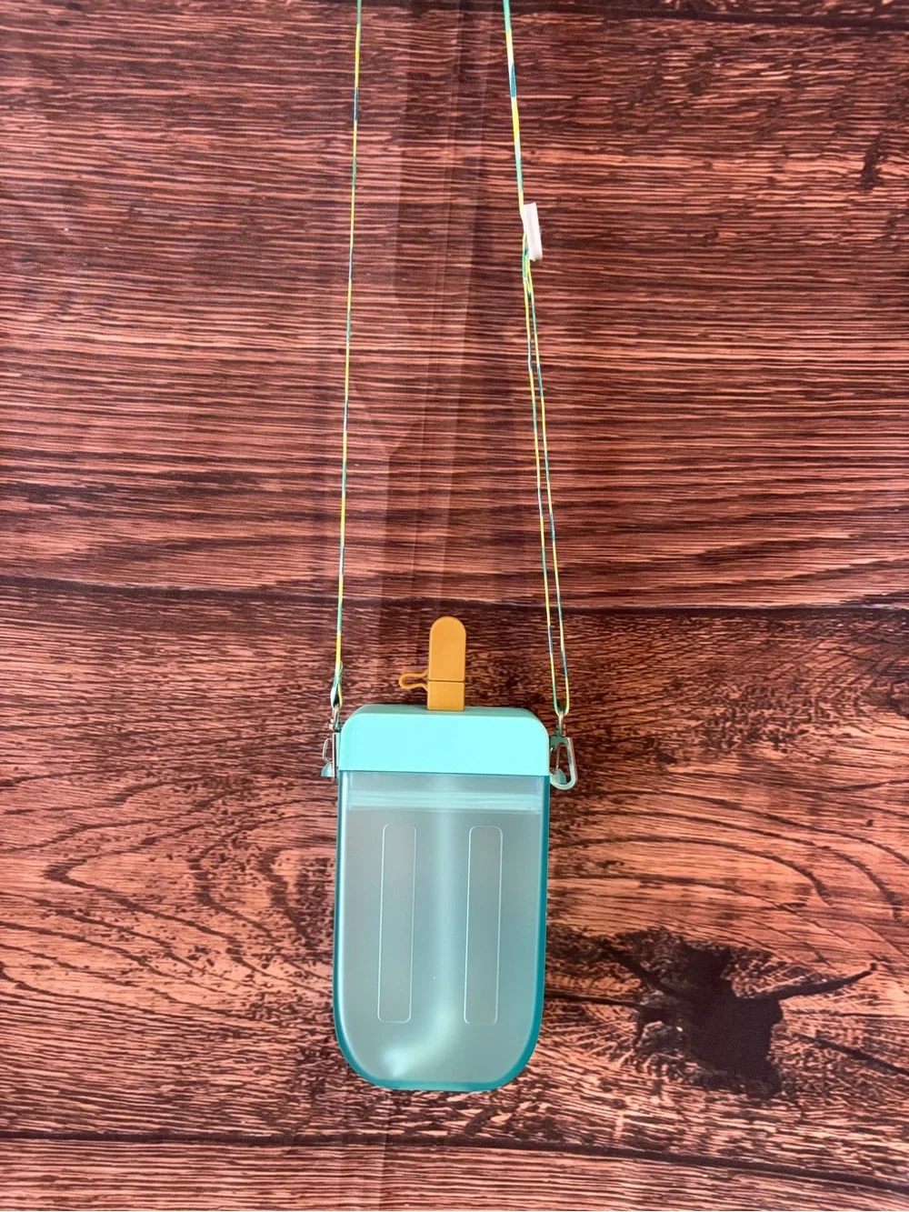 Water bottle Crossbody creamsicle - Aqua
